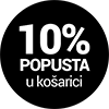 10 posto popusta u košarici