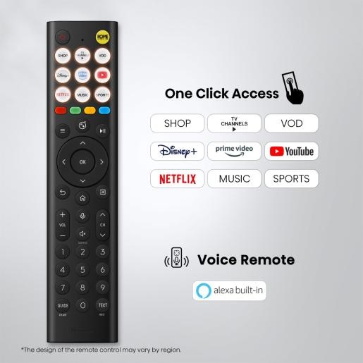 HISENSE Hi-QLED televizor 85E7S, 4K Ultra HD, Smart TV, VIDAA Smart OS, Dolby Vision IQ, HDR10+ Adaptive, Dolby Atmos, VRR 60 Hz, ALLM, AirPlay 2, AI Scenario, 3D Sound Upscaler, Metalni okvir, Crni