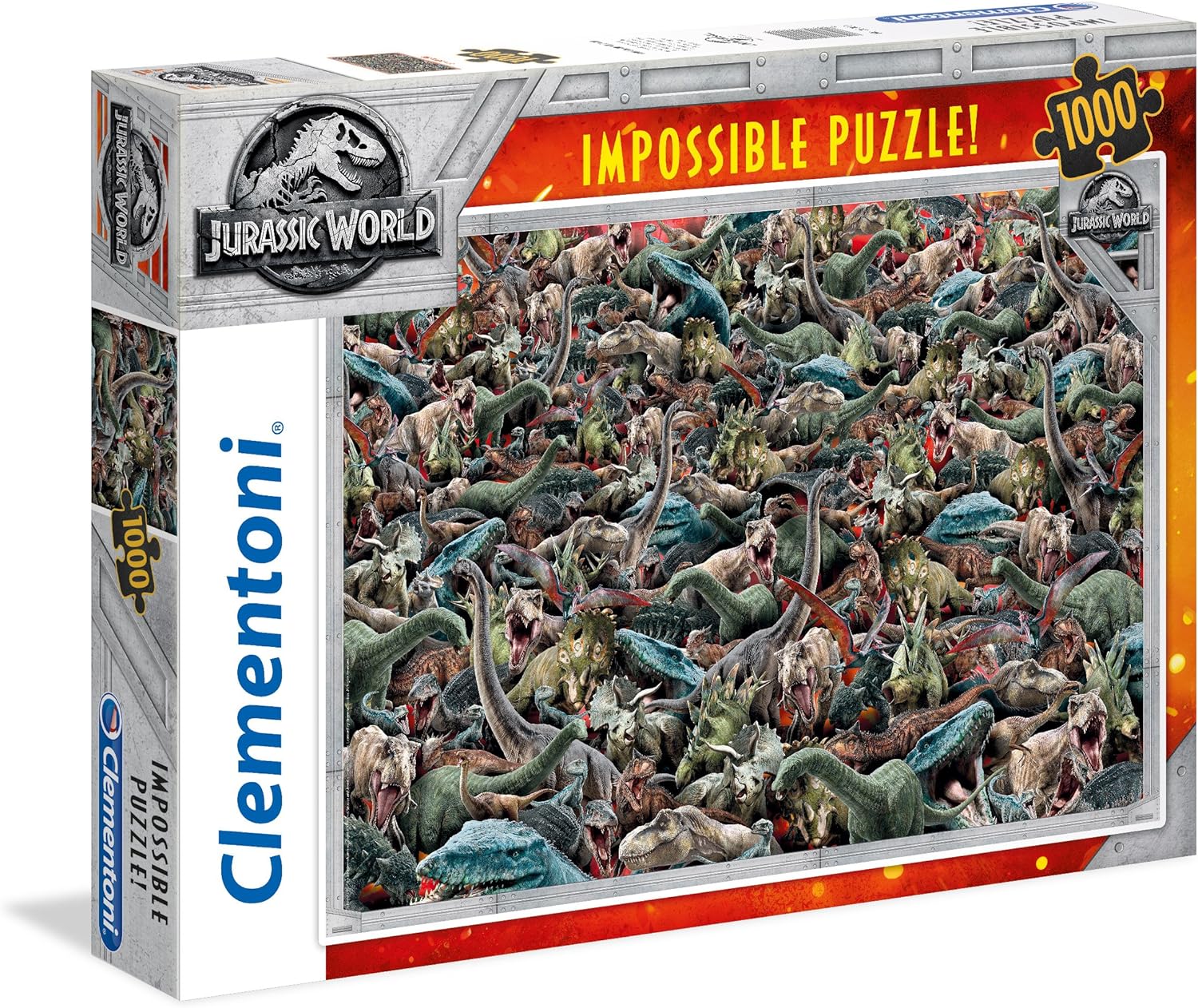 Clementoni puzzle 1000 Jurassic world