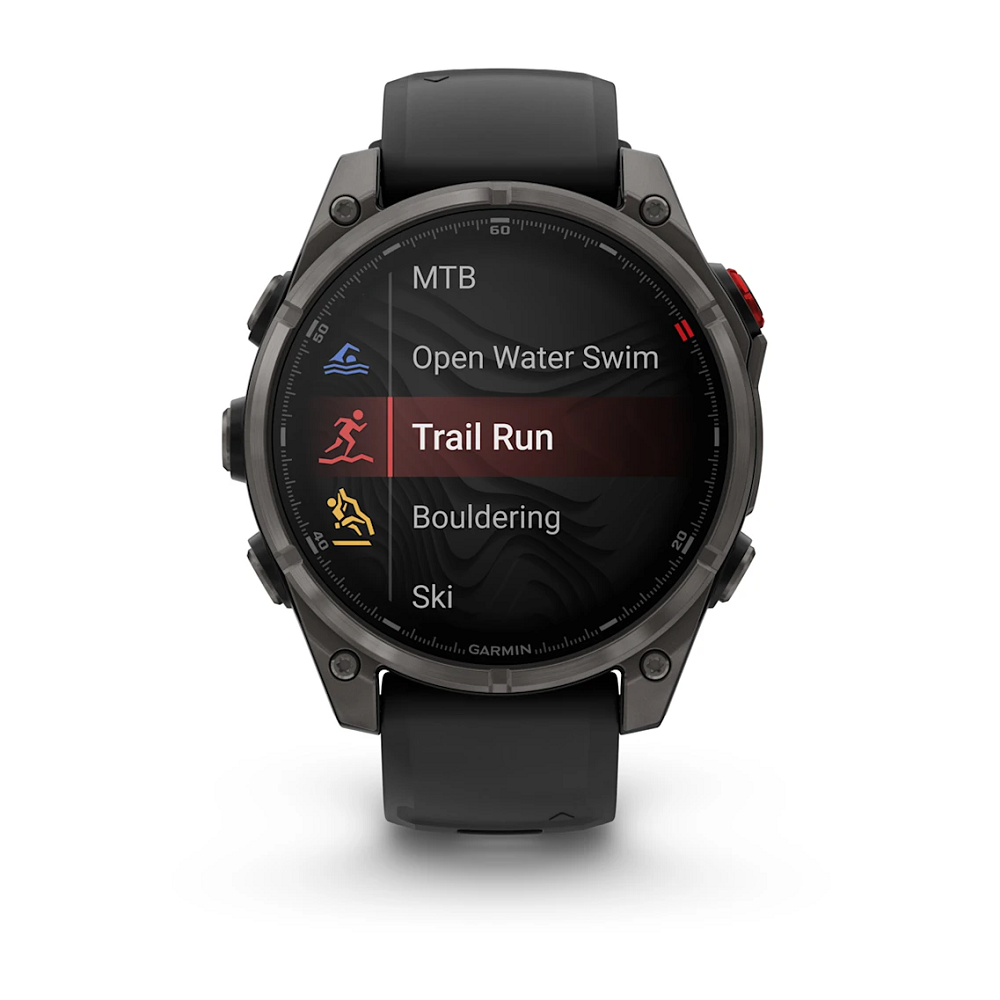 GARMIN Fenix 8 PRO 47mm LTE AMOLED Sapphire Carbon Gray Titanium Black, 010-03198-01