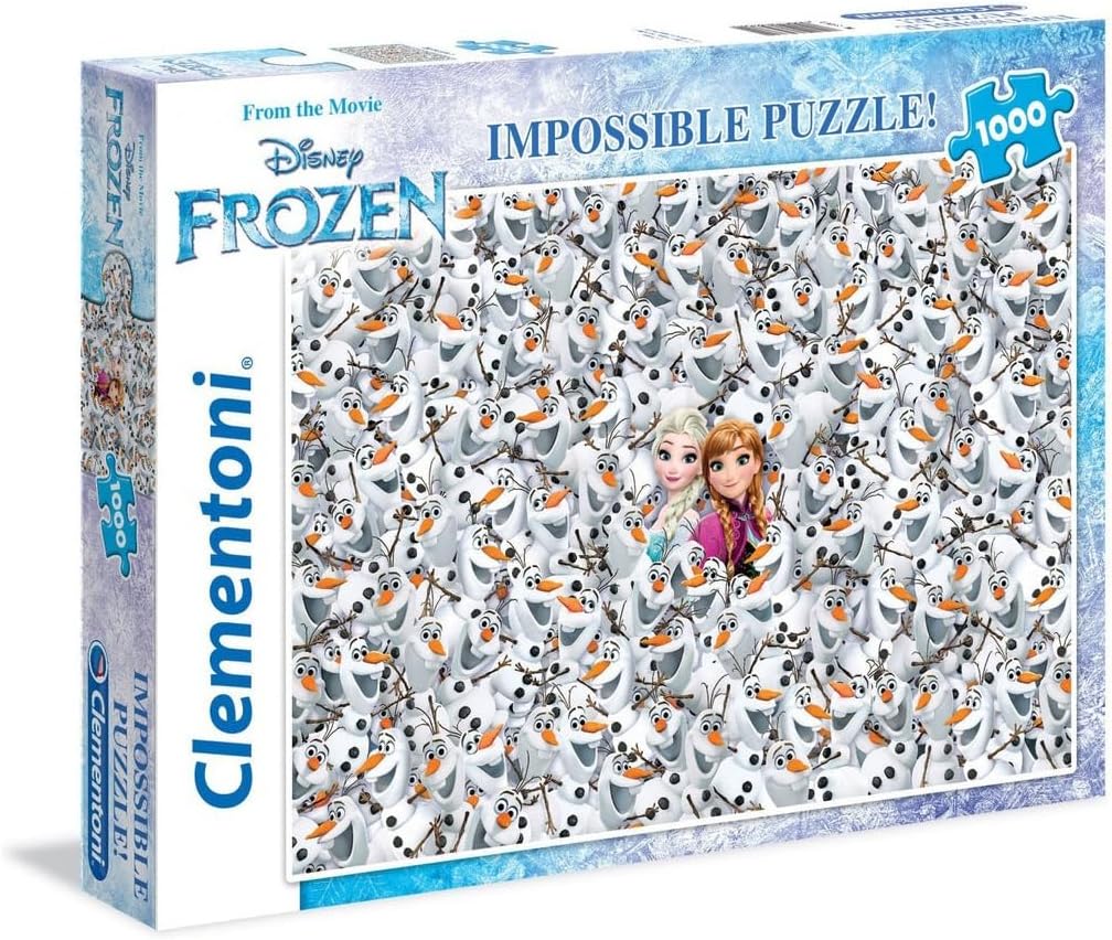 Clementoni puzzle 1000 Frozen impossible 39360