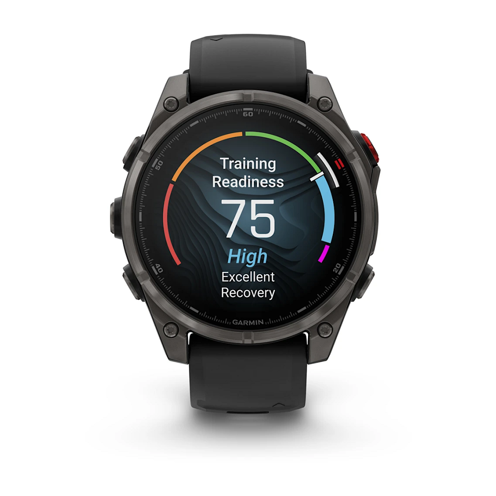 GARMIN Fenix 8 PRO 47mm LTE AMOLED Sapphire Carbon Gray Titanium Black, 010-03198-01